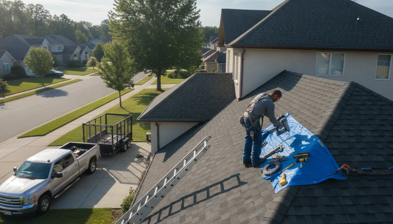 Trusted Storm Damage Roof Repair for Midway Homes & Businesses